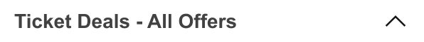 Ticket Deals Home Page
